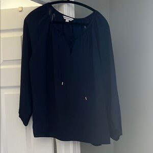 Counterparts Navy Women's Blouse